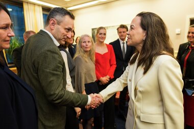 Besøk av Nobels fredsprisvinner 11. desember 2025