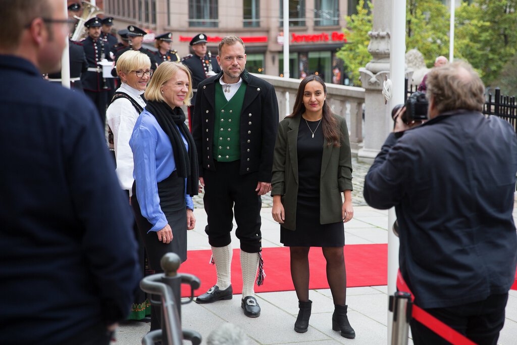 Høytidelig åpning av det 165. storting 2. oktober 2020