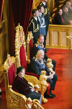 Høytidelig åpning av det 170. storting