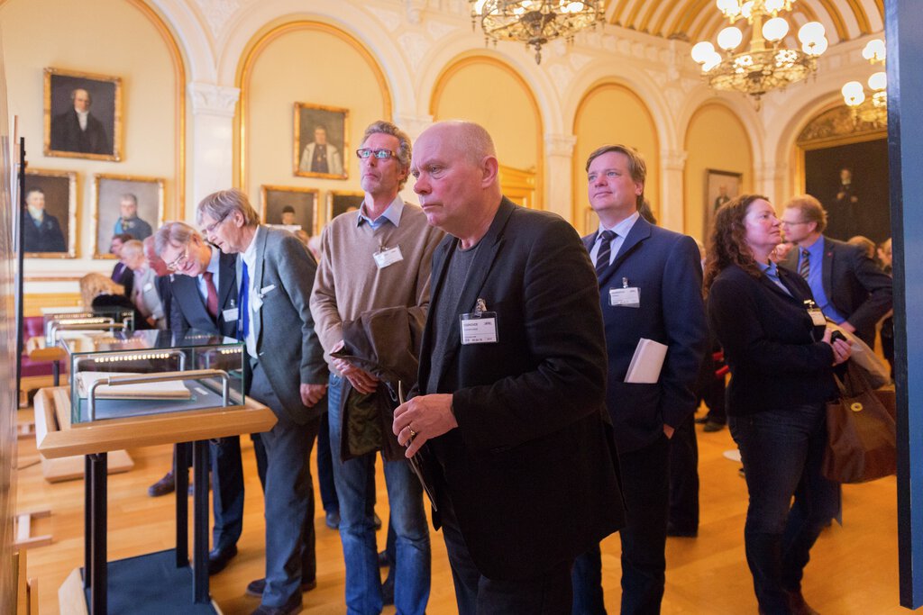 Stortinget - Markeringer av okkupasjonen av Norge 1940 - 9. april 2015