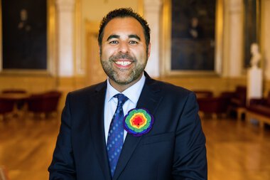 Stortingspresident Masud Gharahkhani