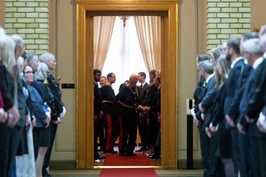 Høytidelig åpning av det 170. storting lørdag den 11. oktober 2025