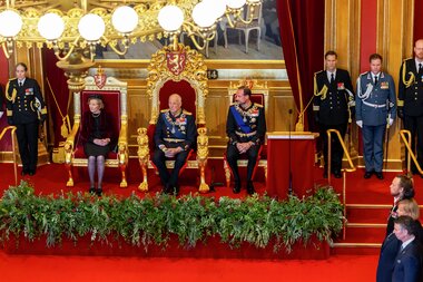 Høytidelig åpning av det 170. storting