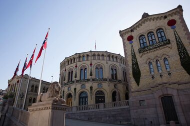Stortingsbygningen 150 år - jubileumsfest 9. mai 2016
