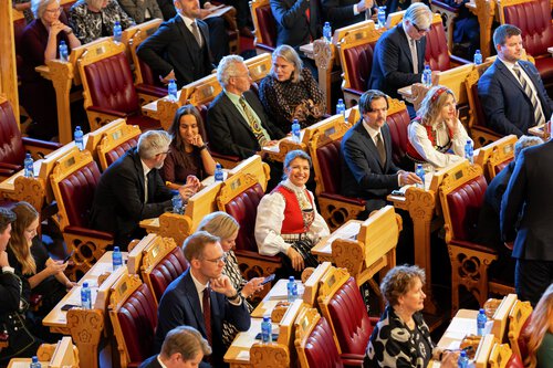 Høytidelig åpning av det 169. storting 2. oktober 2024