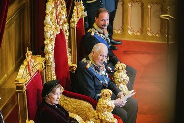 Høytidelig åpning av det 170. storting