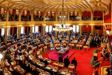Høytidelig åpning av det 170. storting
