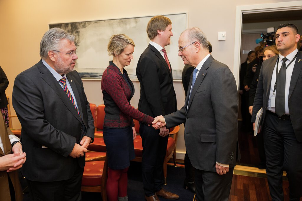 Offisielt besøk fra Palestinas statsminister 15. januar 2025