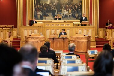 Redegjørelse om plan for Norge 8. januar 2026