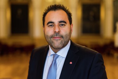 Stortingspresident Masud Gharahkhani