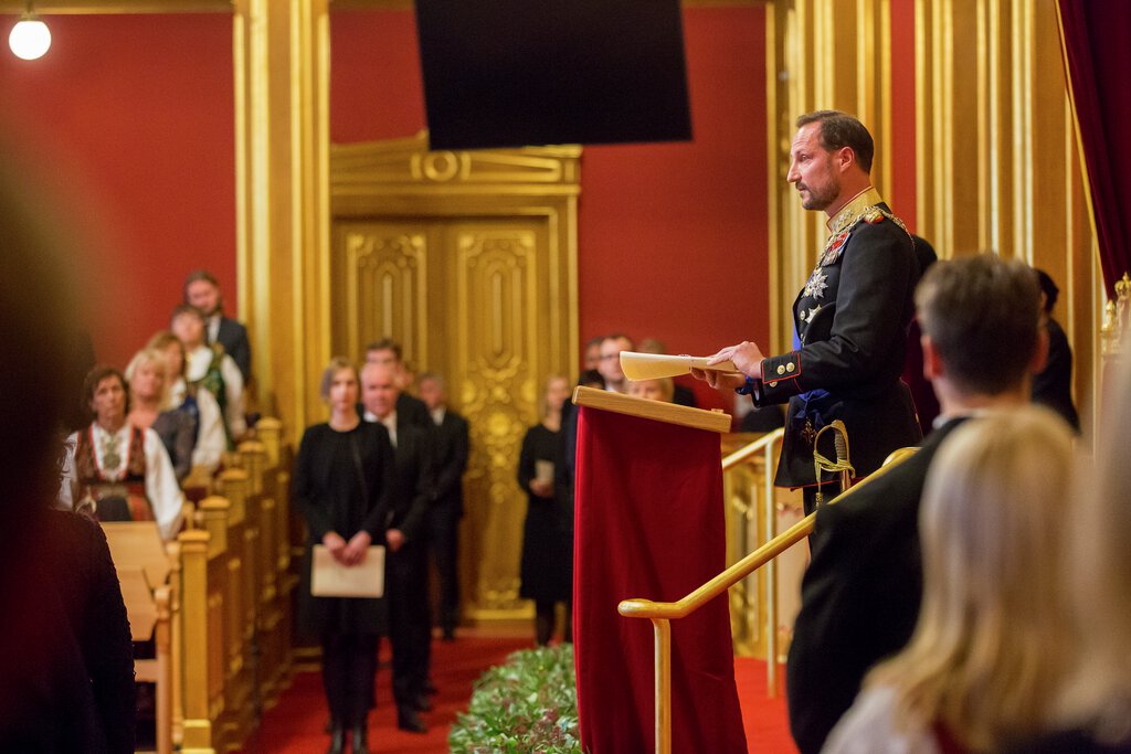 Høytidelig åpning av det 165. storting 2. oktober 2020