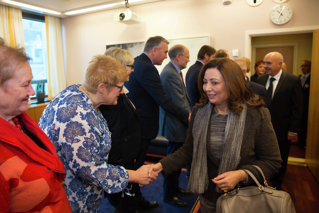 Stortingets møte med Nobels Fredsprisvinner 11. desember 2015