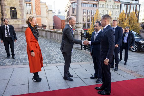 Statsbesøk fra Finland 15. oktober 2024