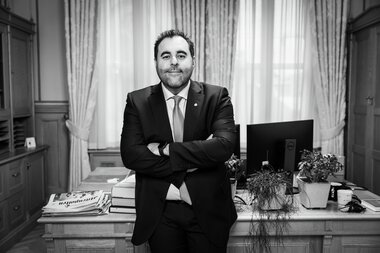 Stortingspresident Masud Gharahkhani