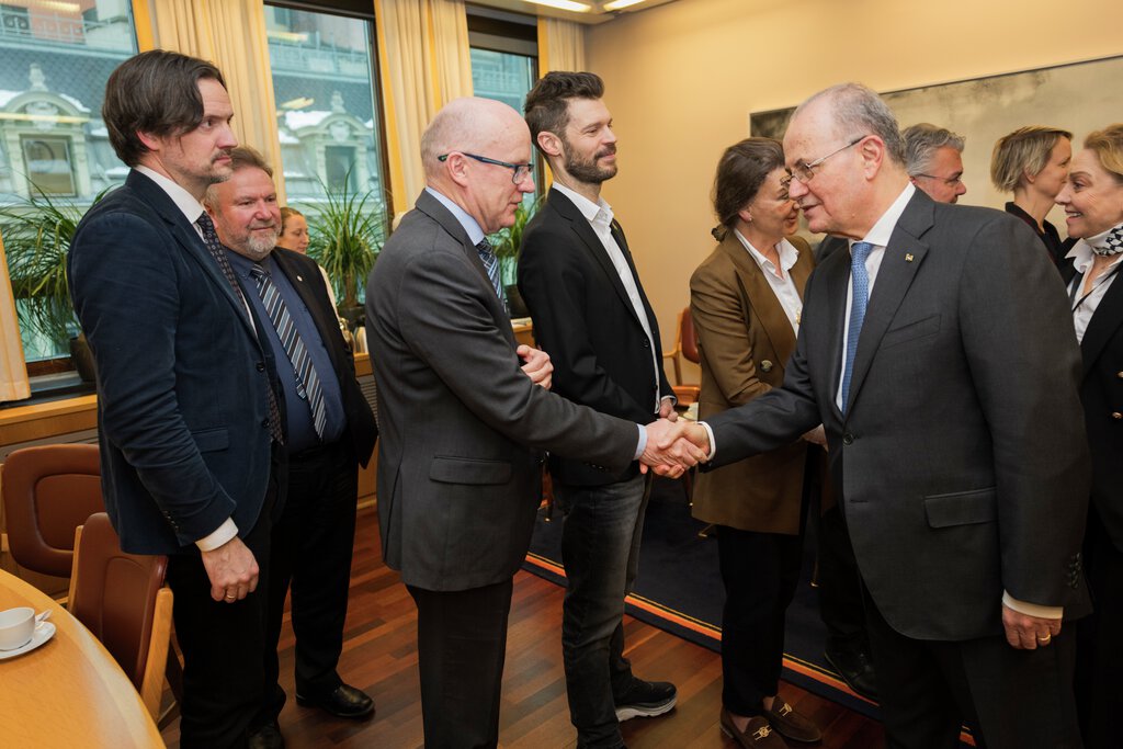 Offisielt besøk fra Palestinas statsminister 15. januar 2025