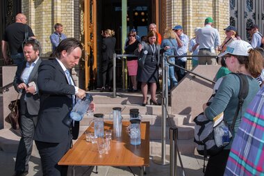Stortingsbygningen 150 år - jubileumsfest 9. mai 2016