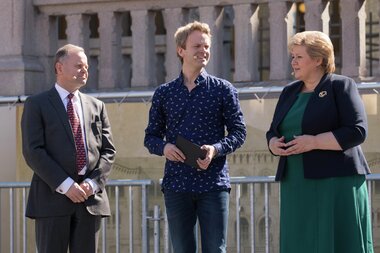 Stortingsbygningen 150 år - jubileumsfest 9. mai 2016