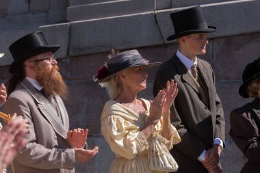 Stortingsbygningen 150 år - jubileumsfest 9. mai 2016