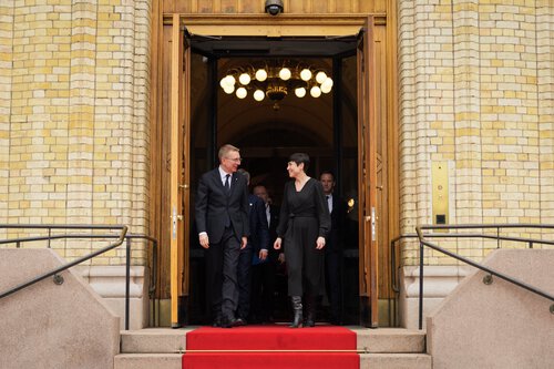 Offisielt besøk av Latvias president 28. mars 2025