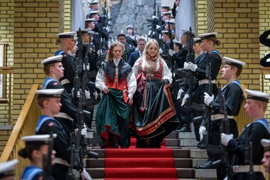 Høytidelig åpning av det 170. storting lørdag den 11. oktober 2025