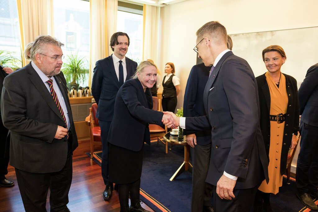 Statsbesøk fra Finland 15. oktober 2024