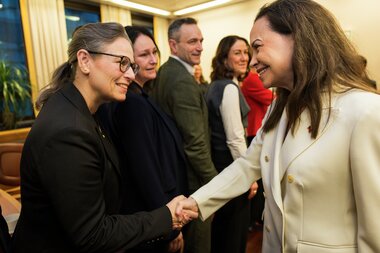 Besøk av Nobels fredsprisvinner 11. desember 2025