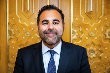 Stortingspresident Masud Gharahkhani