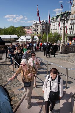 Stortingsbygningen 150 år - jubileumsfest 9. mai 2016