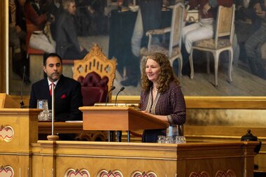 Siste stortingsmøte før jul 22 desember 2025