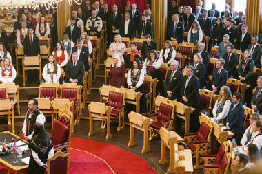Høytidelig åpning av det 170. storting