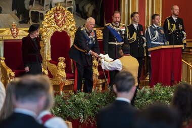 Høytidelig åpning av det 170. storting