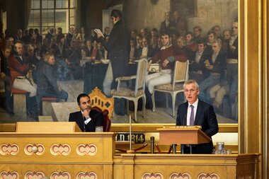 Siste stortingsmøte før jul 22 desember 2025