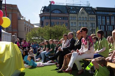 Stortingsbygningen 150 år - jubileumsfest 9. mai 2016