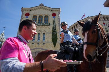Stortingsbygningen 150 år - jubileumsfest 9. mai 2016