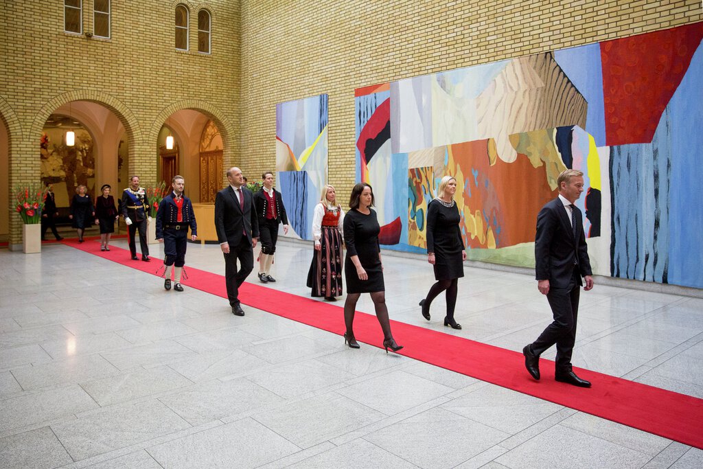 Høytidelig åpning av det 165. storting 2. oktober 2020