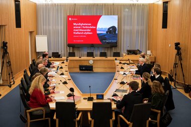 Riksrevisjonen leverer rapport om Alexander Kielland-ulykken 16. desember 2025