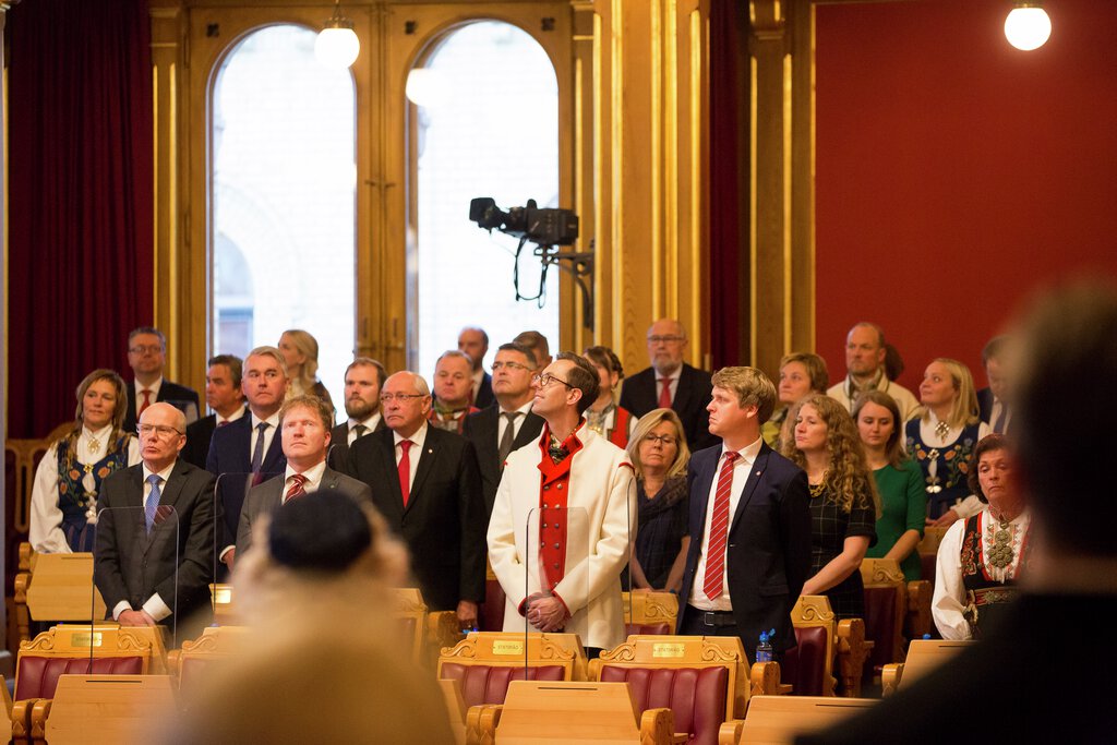 Høytidelig åpning av det 165. storting 2. oktober 2020