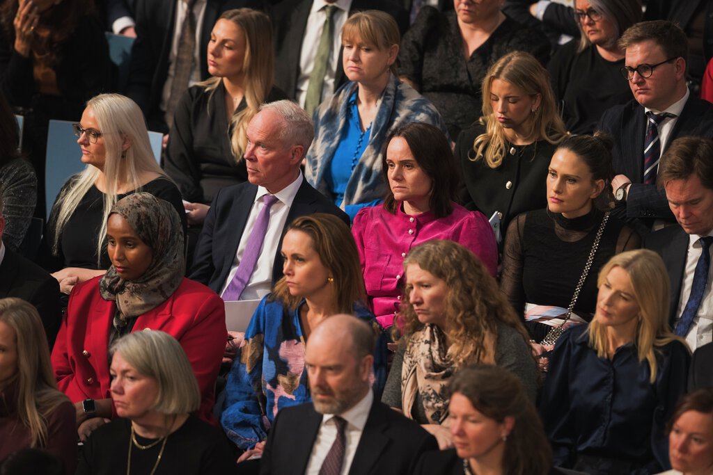 Utdeling av Nobels fredspris 10. desember 2024