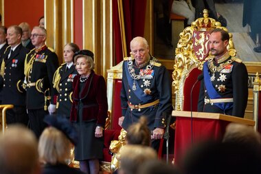 Høytidelig åpning av det 170. storting lørdag den 11. oktober 2025