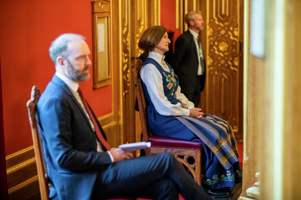 Høytidelig åpning av det 165. storting 2. oktober 2020