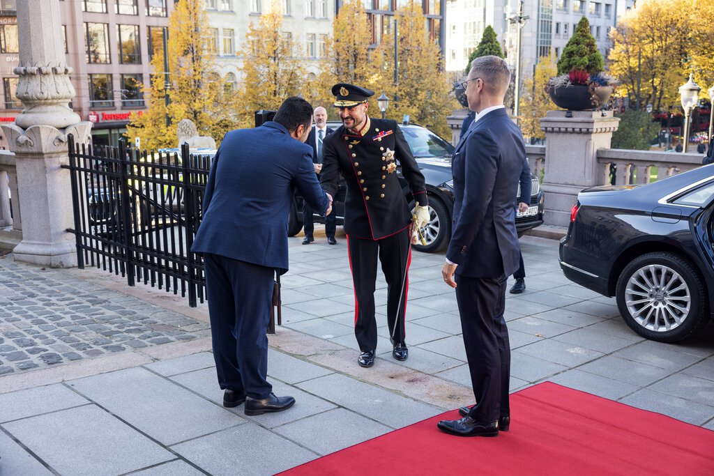 Statsbesøk fra Finland 15. oktober 2024