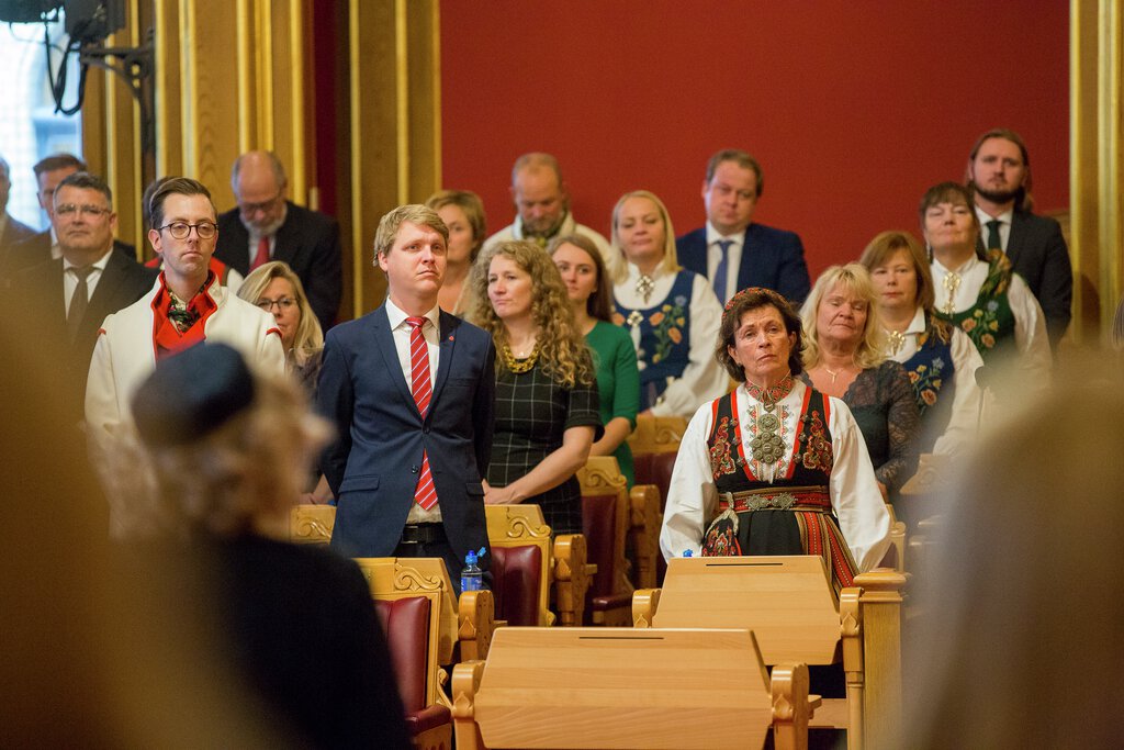Høytidelig åpning av det 165. storting 2. oktober 2020