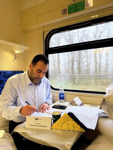 Stortingspresidenten i Ukraina 31. mars 2025