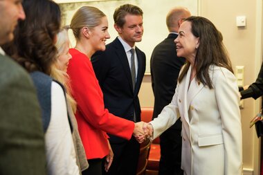 Besøk av Nobels fredsprisvinner 11. desember 2025