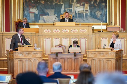 Trontaledebatten 3. oktober 2024