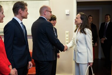 Besøk av Nobels fredsprisvinner 11. desember 2025