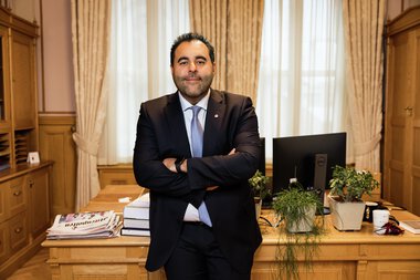 Stortingspresident Masud Gharahkhani