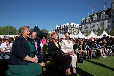 Stortingsbygningen 150 år - jubileumsfest 9. mai 2016