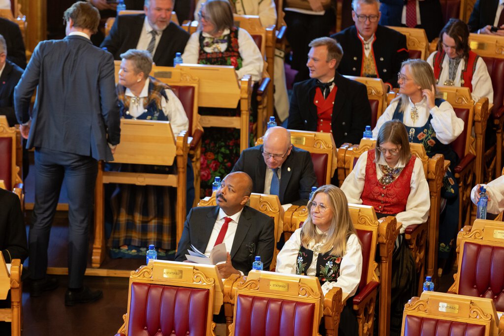 Høytidelig åpning av det 169. storting 2. oktober 2024