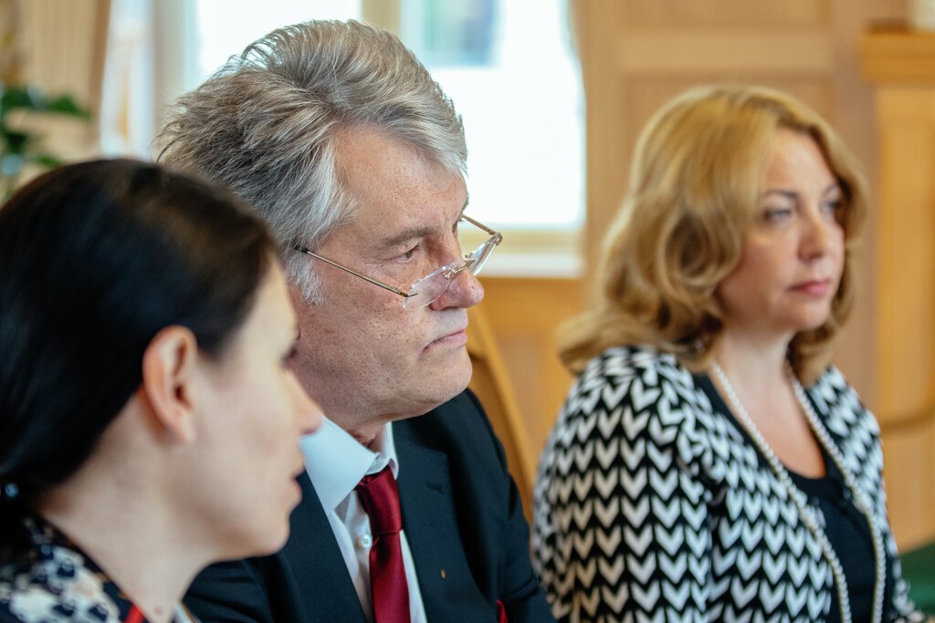 Besøk av Viktor Jusjtsjenko 26. mai 2015